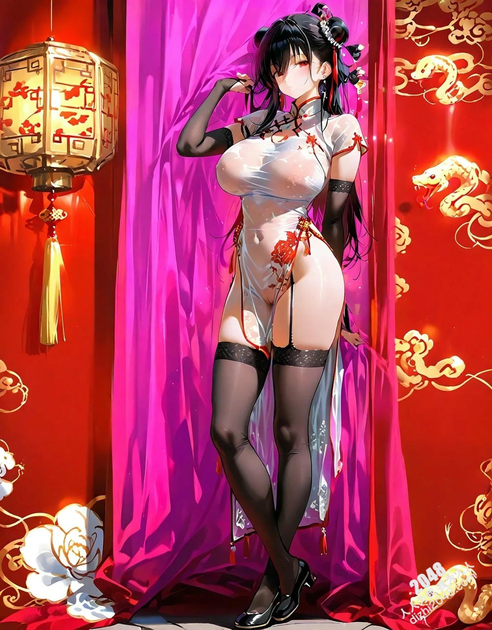 蛇年魅惑：人像写真集，极致诱惑，酥胸半露，和服美女写真，高挑身材，火辣身材，高清大图，亚洲美女(17)
