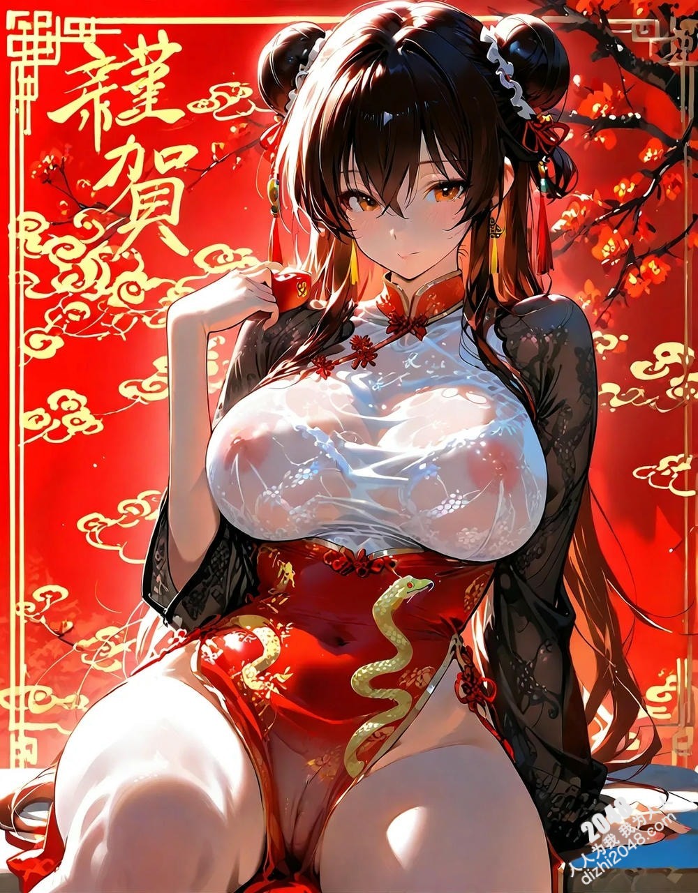 蛇年魅惑：人像写真集，极致诱惑，酥胸半露，和服美女写真，高挑身材，火辣身材，高清大图，亚洲美女(23)