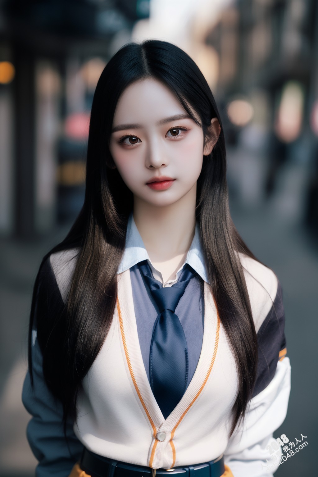 HP05XSP米奇·艾：学院风制服诱惑，午后阳光下的秘密
