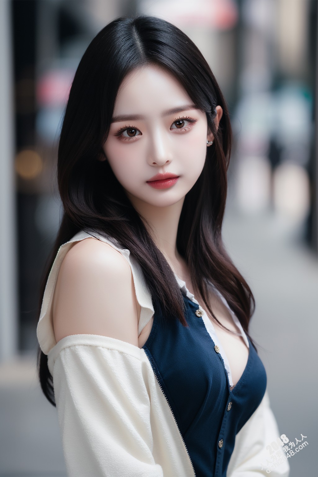 HP05XSP米奇·艾：学院风制服诱惑，午后阳光下的秘密(15)