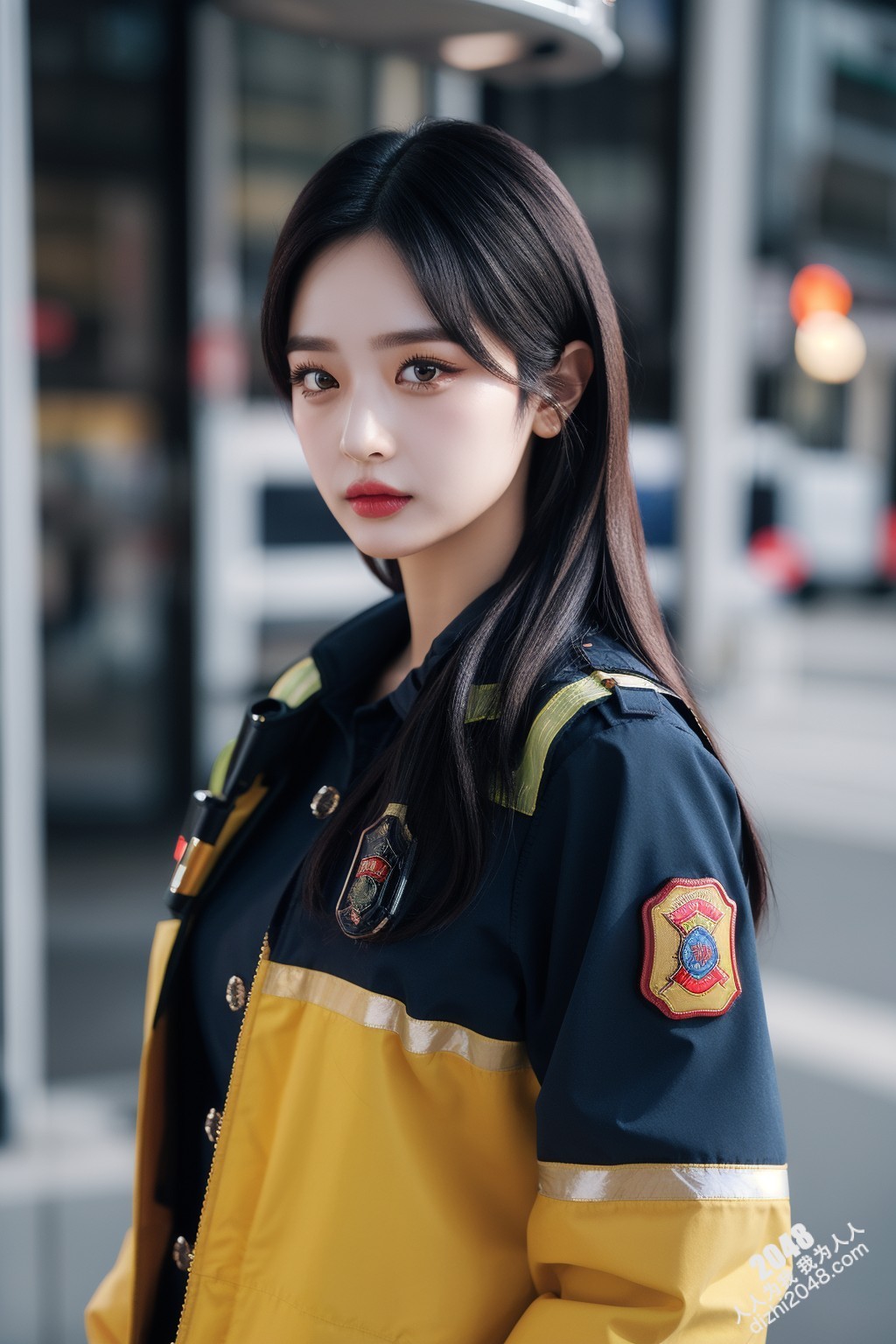 HP05XSP米奇·艾：学院风制服诱惑，午后阳光下的秘密(36)