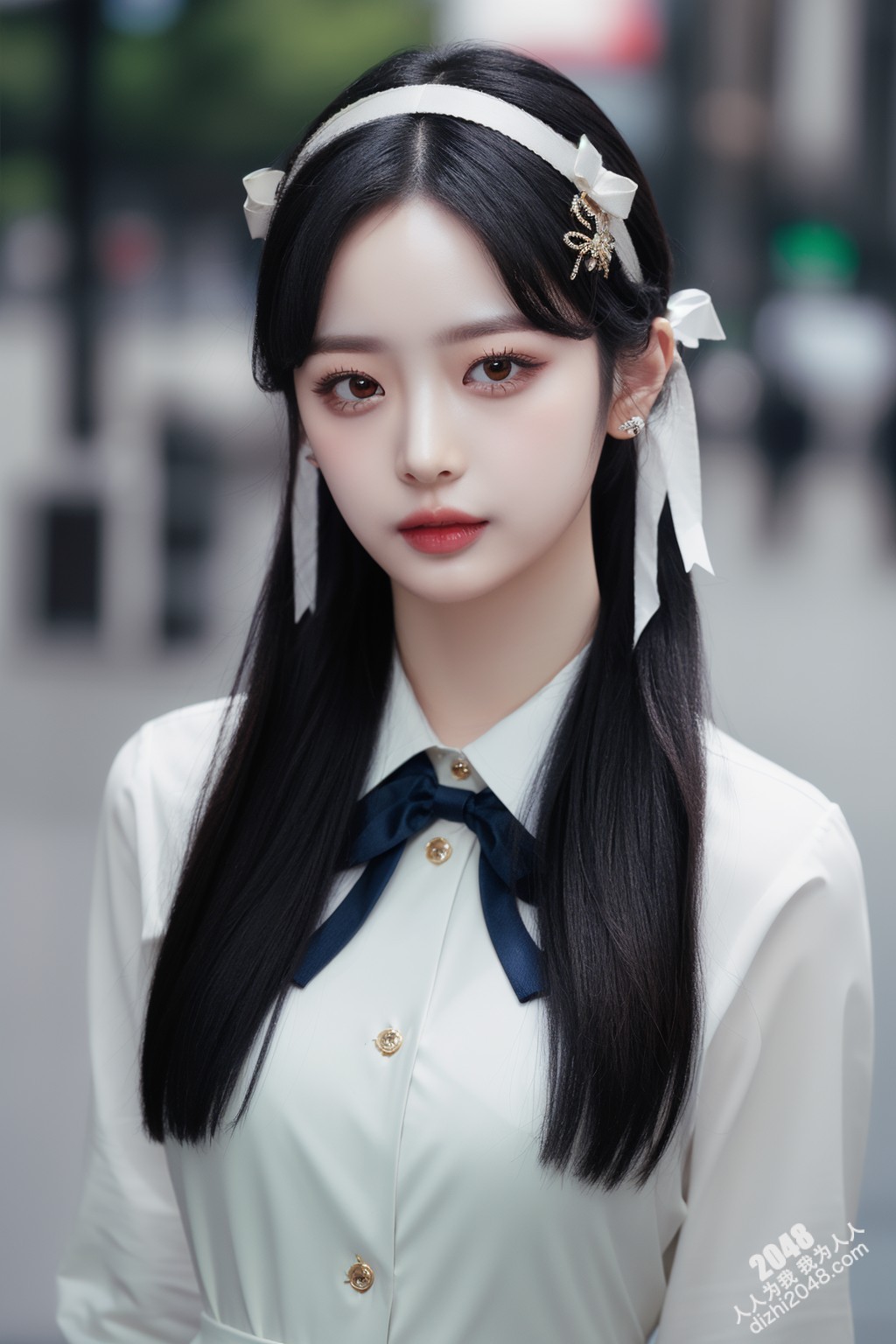 HP05XSP米奇·艾：学院风制服诱惑，午后阳光下的秘密(48)