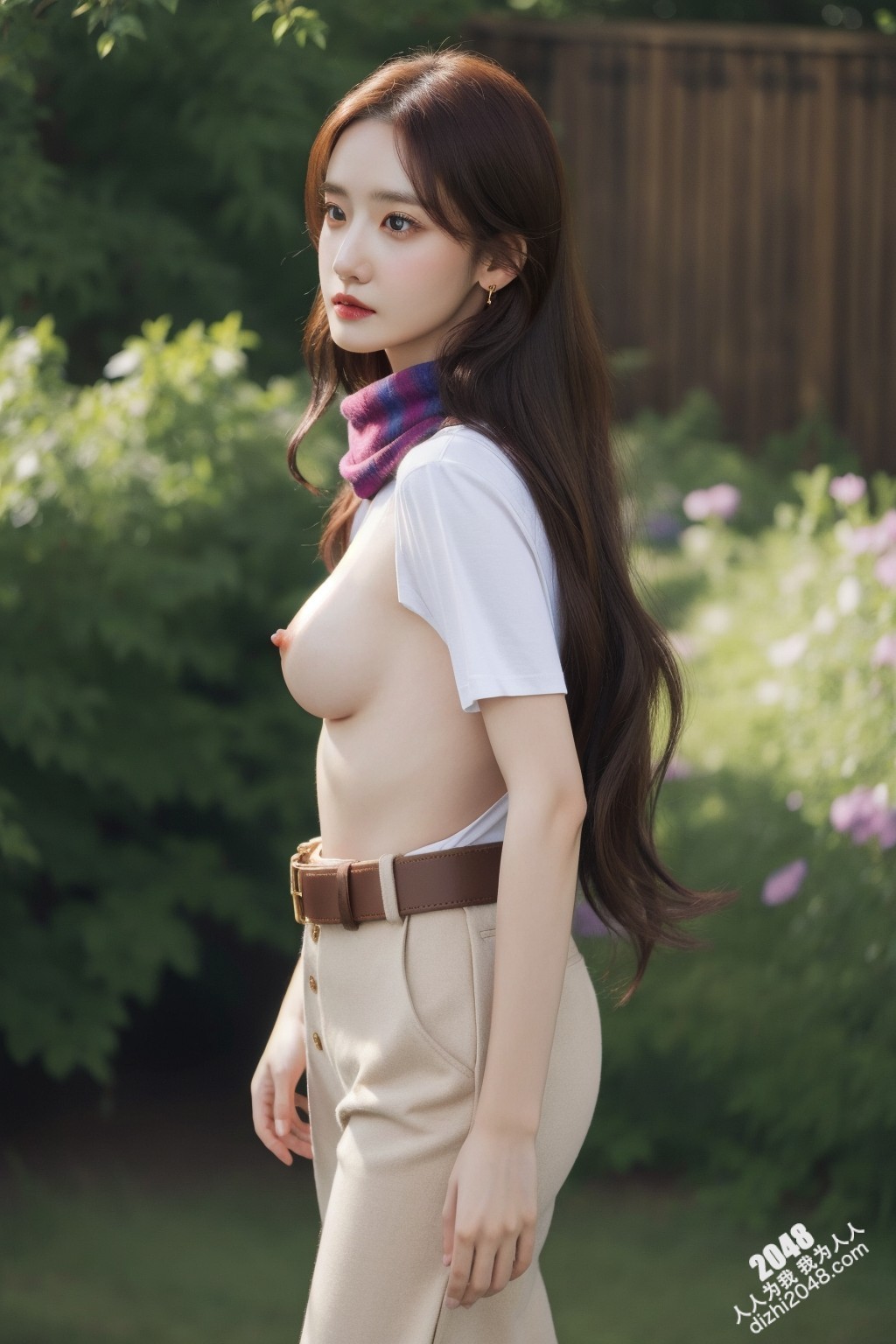 米奇·艾瀑布婚纱写真：新娘的诱惑，人妻的极致(42)