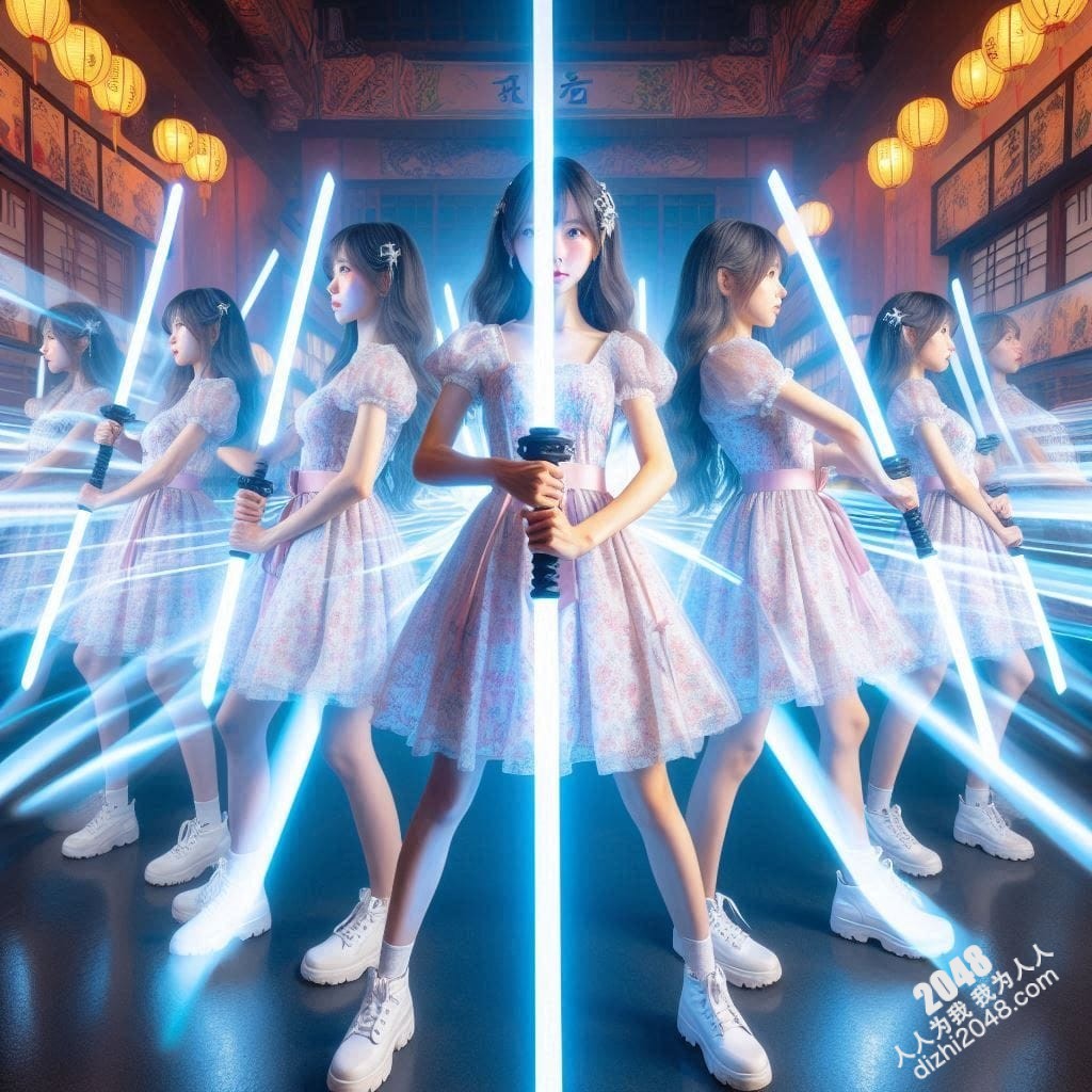 千裡挑一：霓虹都市的致命诱惑，绝色少女的激光剑舞，心跳加速的暧昧游戏(41)