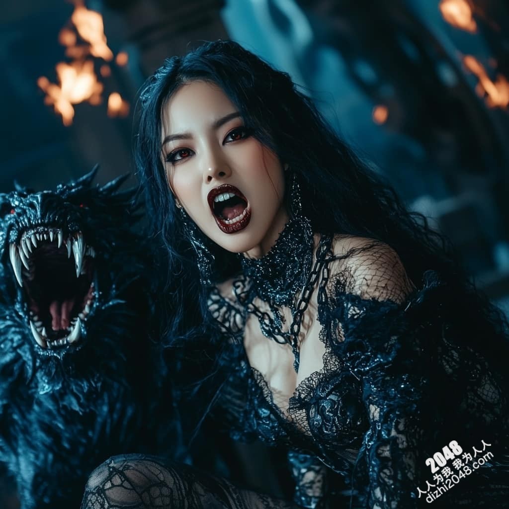 地狱尤物：教堂废墟的禁忌之恋，火与血的缠绵(10)
