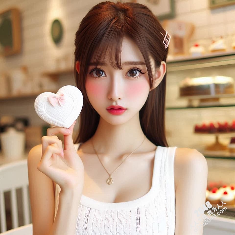 甜心女孩的秘密：纯白爱心甜点与少女的温柔时光(24)