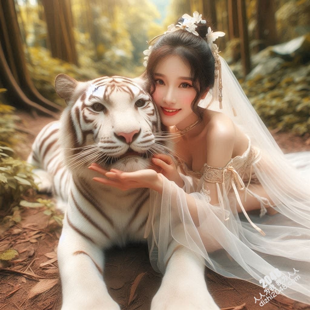 丛林仙子与白虎的爱恋：美女与猛兽的禁忌之吻(8)