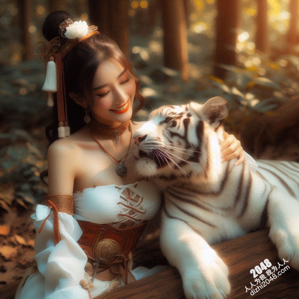 丛林仙子与白虎的爱恋：美女与猛兽的禁忌之吻(25)