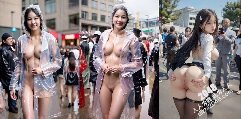 最新Ai模型生成,真假难辨AI女友-雨衣女、大奶女团、婚礼现场636P