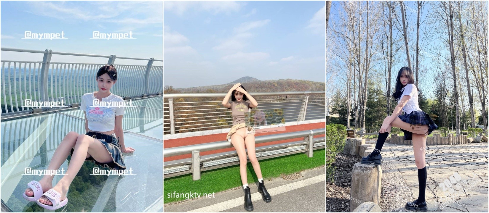 ☀明星颜值露脸女神『MYMPET』被金主爸爸当成鸡巴套子,人前露出 遛狗调教啪啪(134V)