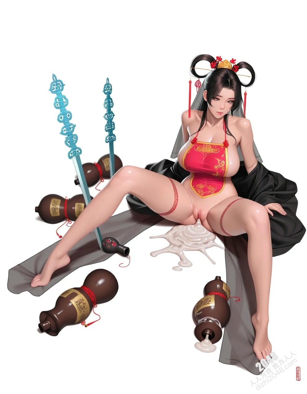 倾国倾城：中式古典仙侠美女私房照，绝世尤物，性感撩人，高清大图，极致诱惑