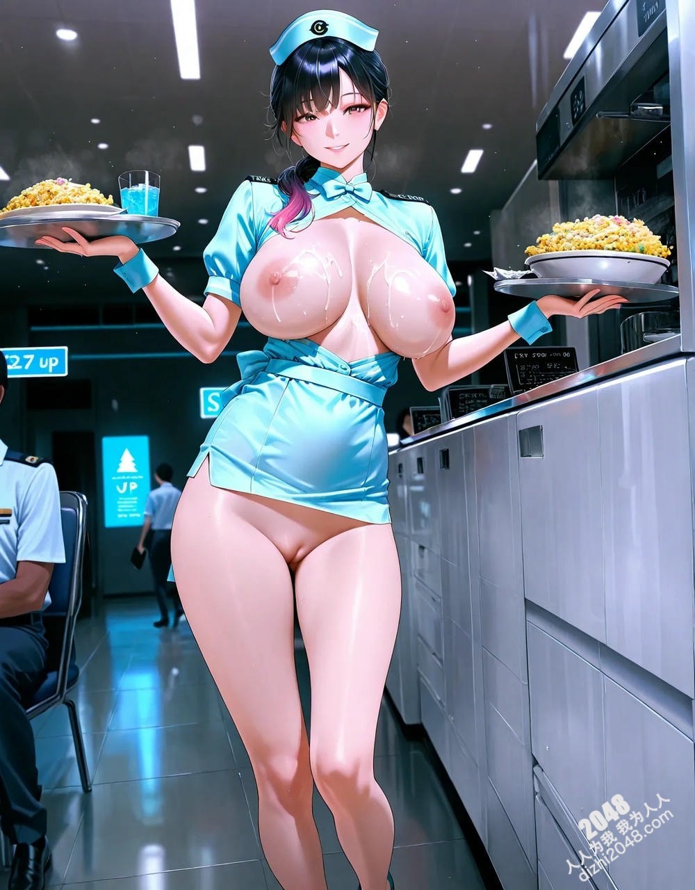 游轮上的诱惑：水手服空姐的私密写真-极致诱惑-肉体盛宴-高清无码(26)