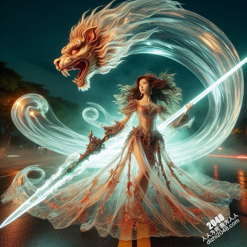 绝世佳人：水龙卷之夜，神秘女战士与瑞兽的缠绵(1)