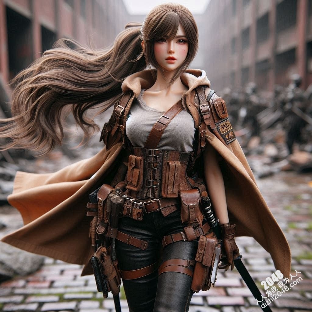 冷艳女战士：高清3D建模图，展现性感与力量的完美结合，带你体验视觉盛宴(4)