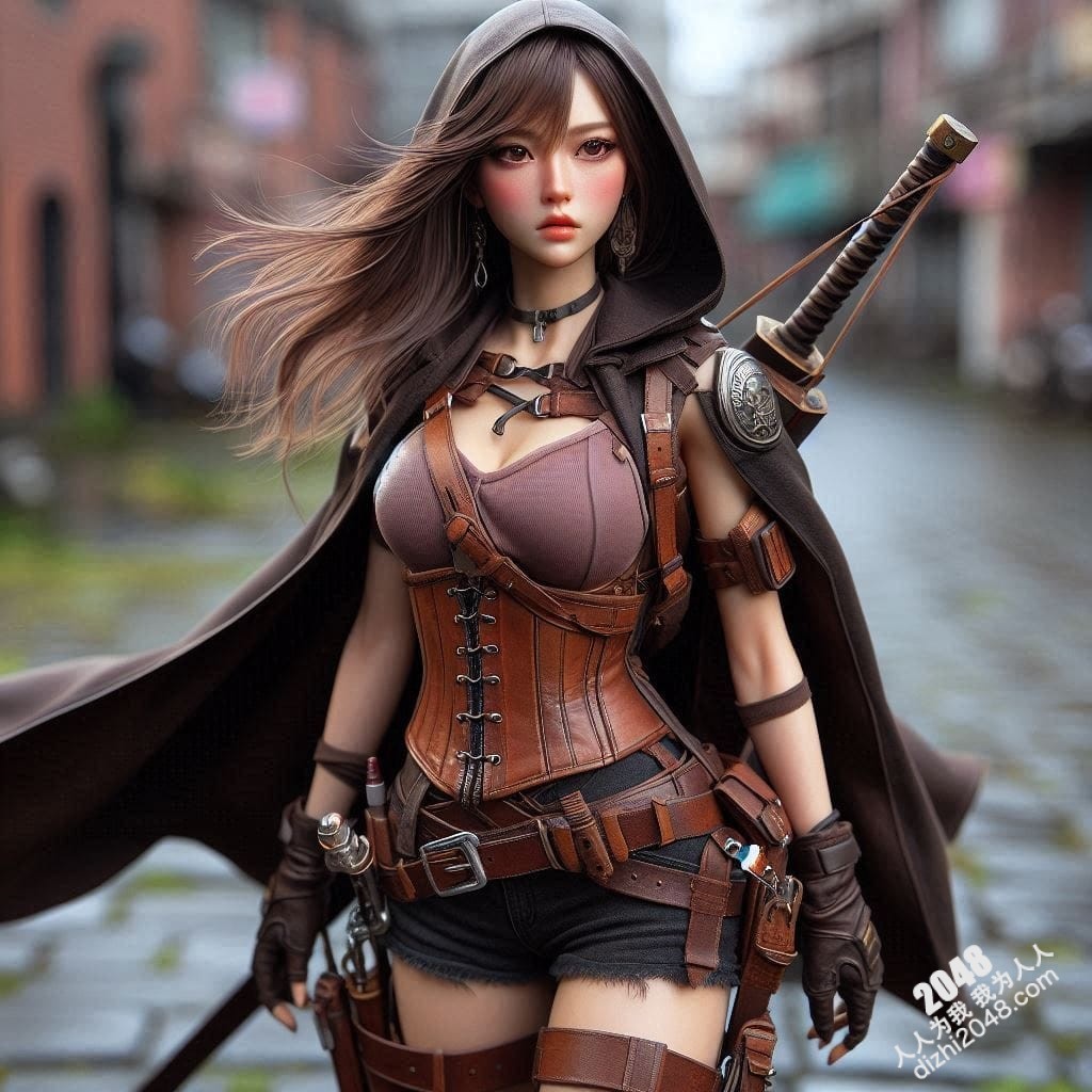 冷艳女战士：高清3D建模图，展现性感与力量的完美结合，带你体验视觉盛宴(12)