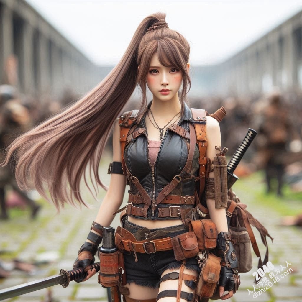 冷艳女战士：高清3D建模图，展现性感与力量的完美结合，带你体验视觉盛宴(13)