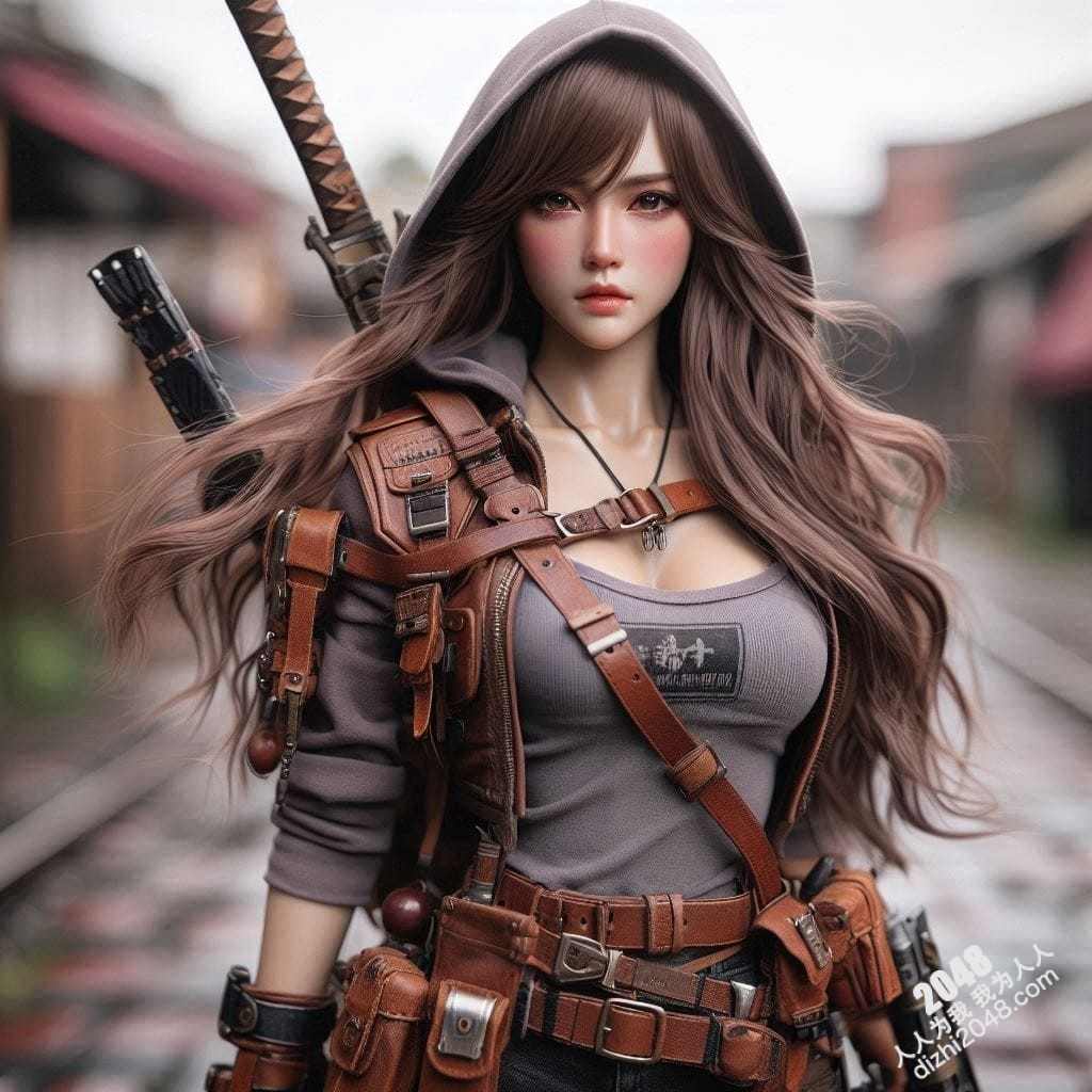 冷艳女战士：高清3D建模图，展现性感与力量的完美结合，带你体验视觉盛宴(15)