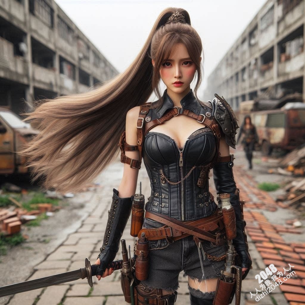 冷艳女战士：高清3D建模图，展现性感与力量的完美结合，带你体验视觉盛宴(16)