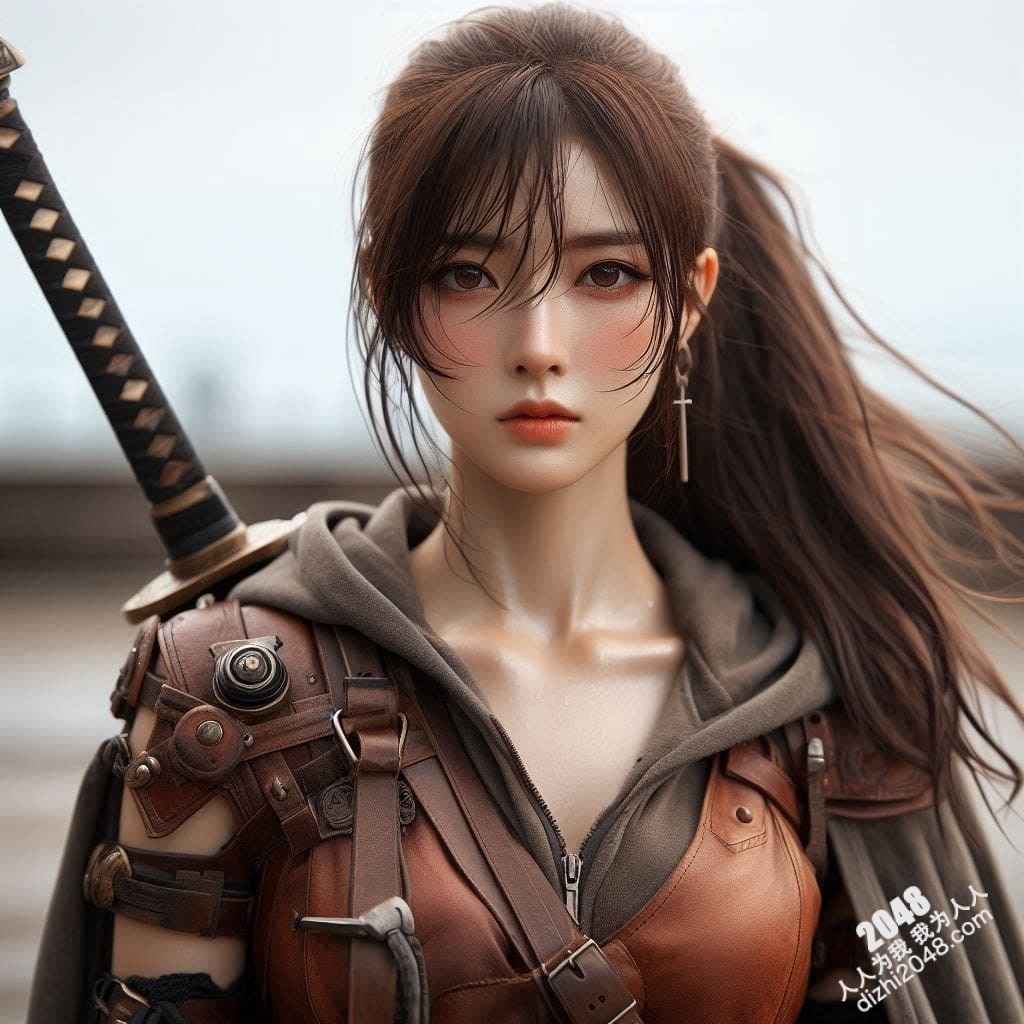 冷艳女战士：高清3D建模图，展现性感与力量的完美结合，带你体验视觉盛宴(29)
