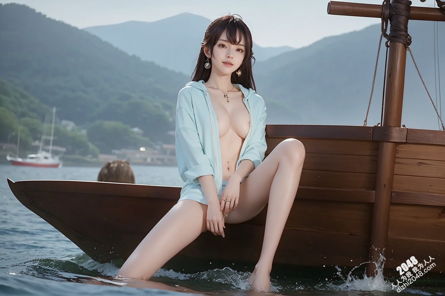 海边假日：少女的慵懒诱惑(9)