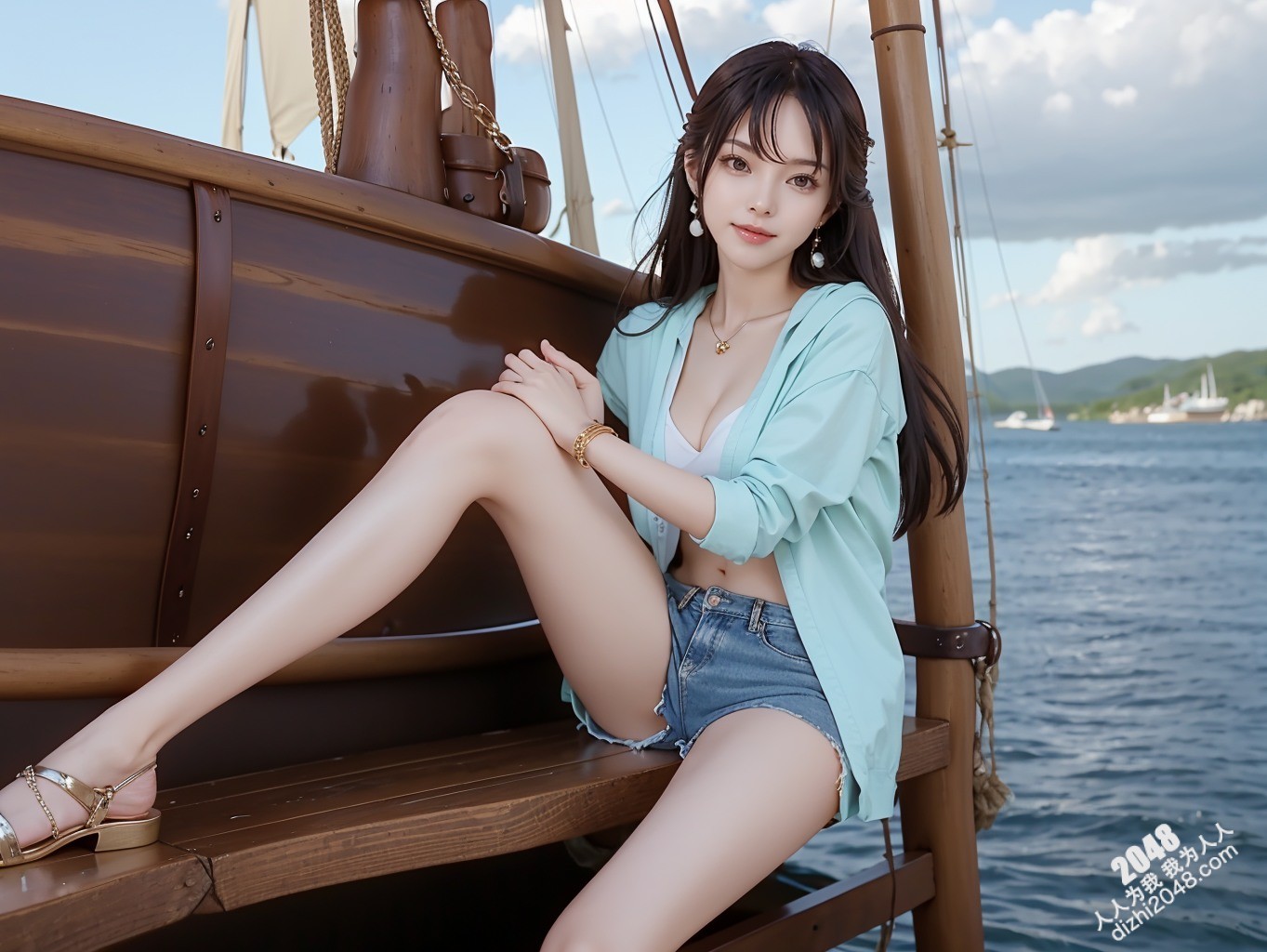 海边假日：少女的慵懒诱惑(19)