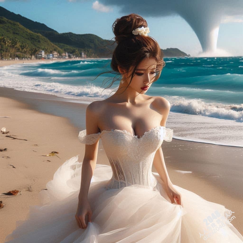海滩上的新娘：一场暴风雨中的爱情宣言(3)