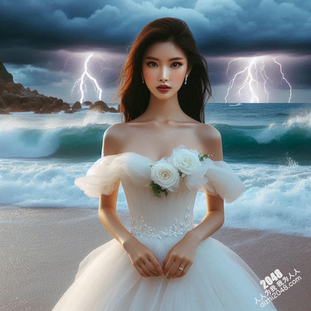 海滩上的新娘：一场暴风雨中的爱情宣言(7)