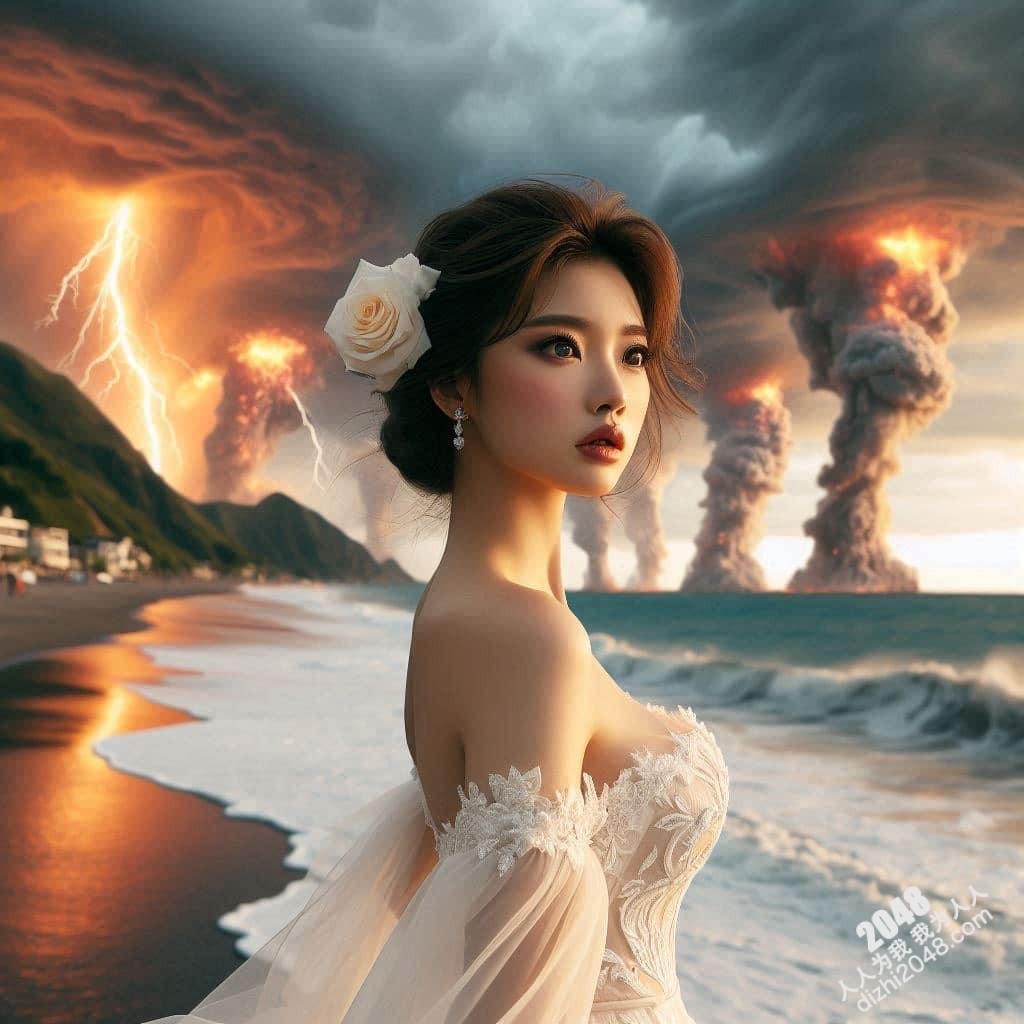 海滩上的新娘：一场暴风雨中的爱情宣言(10)