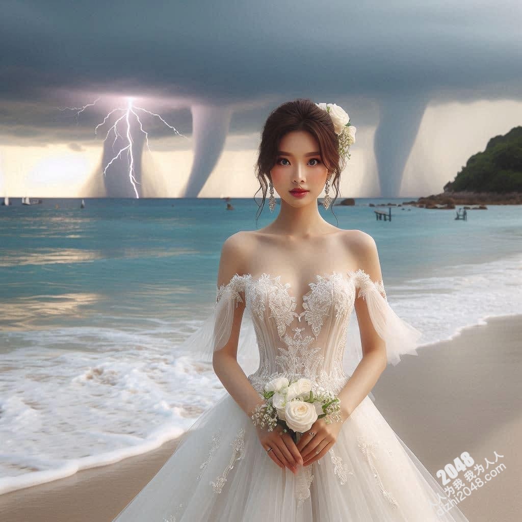 海滩上的新娘：一场暴风雨中的爱情宣言(13)