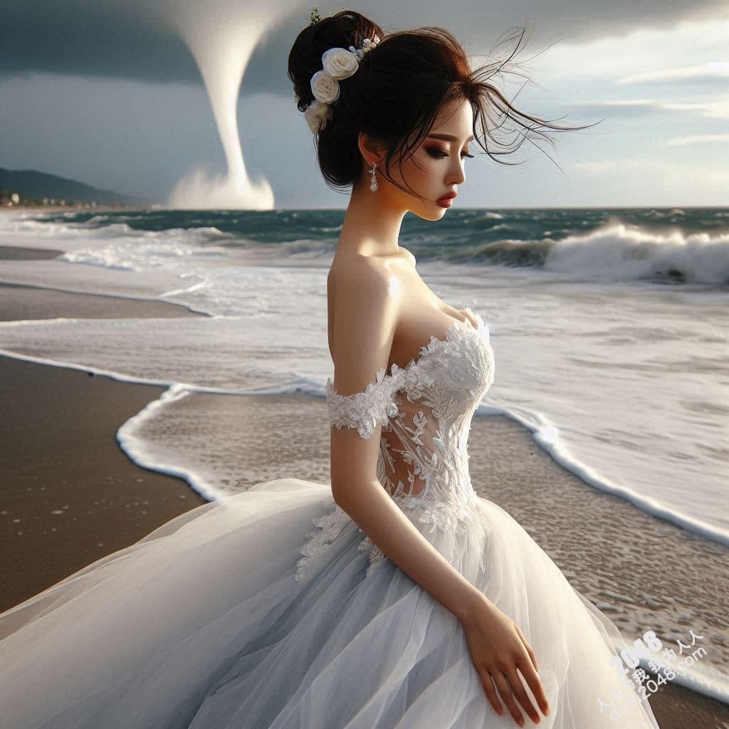 海滩上的新娘：一场暴风雨中的爱情宣言(19)