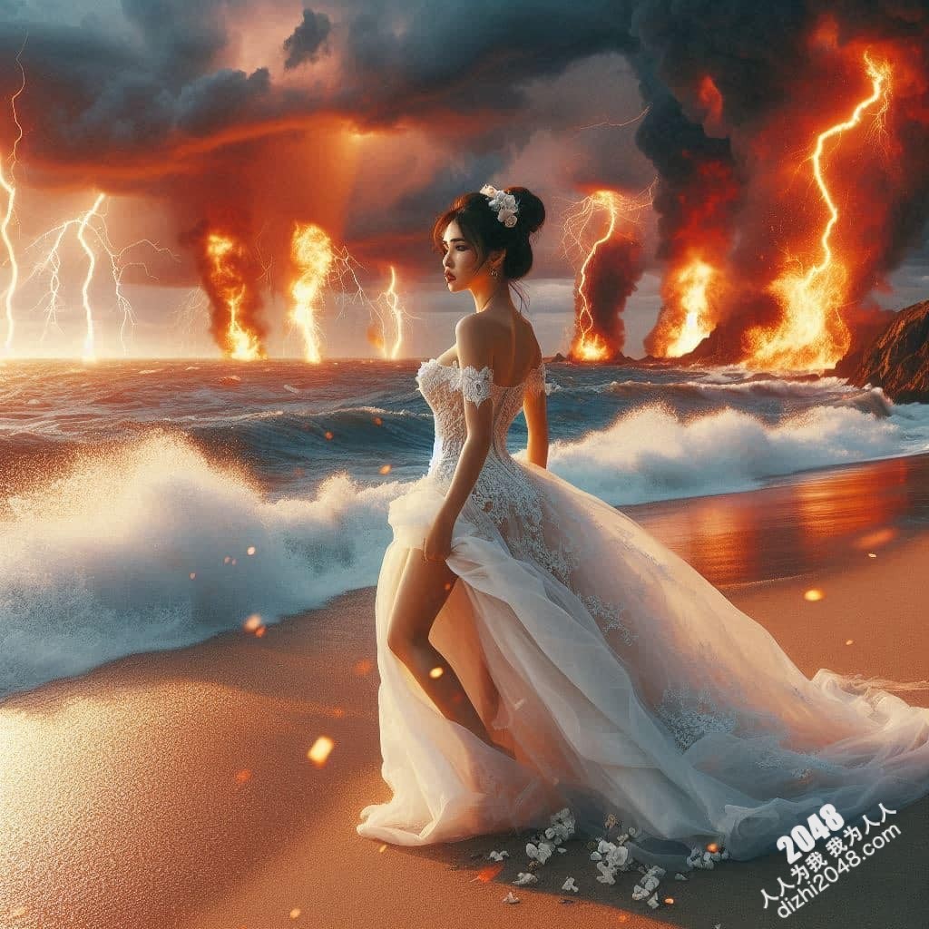 海滩上的新娘：一场暴风雨中的爱情宣言(21)