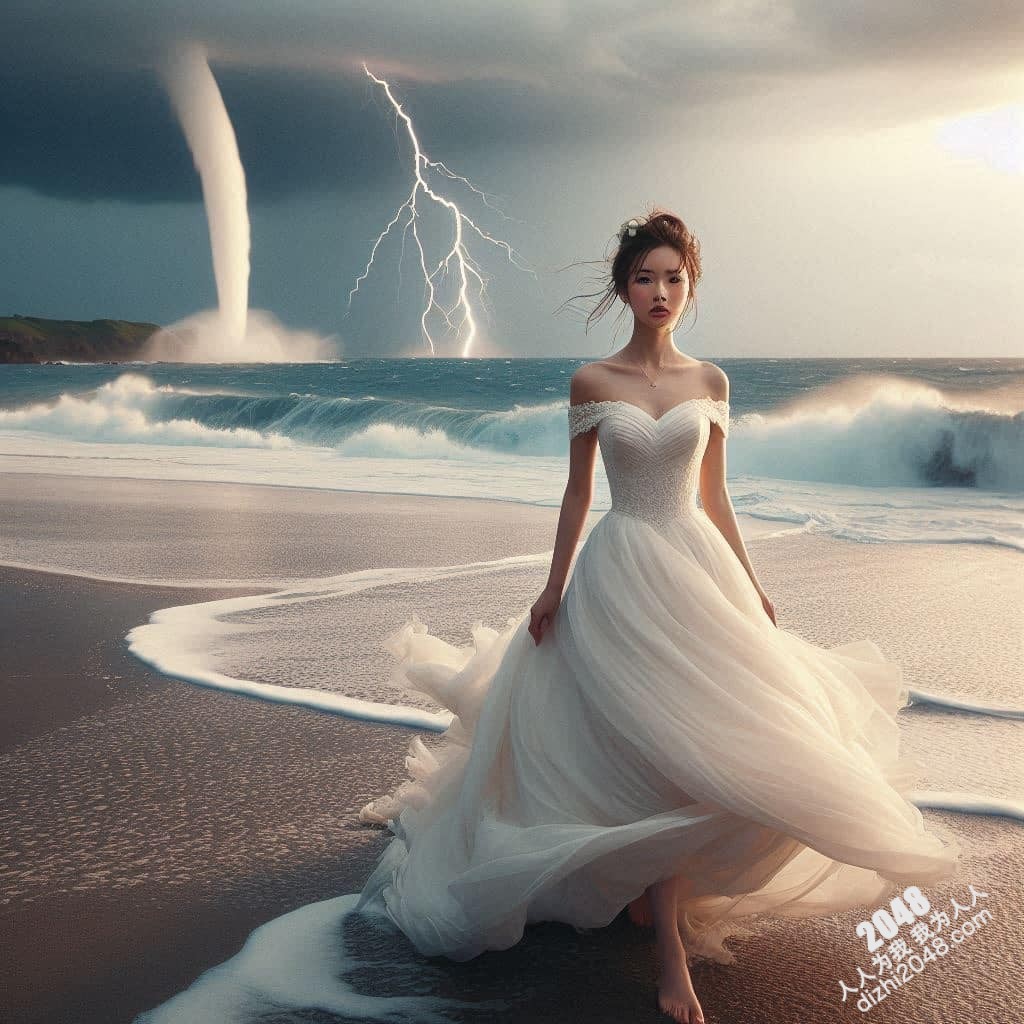 海滩上的新娘：一场暴风雨中的爱情宣言(22)