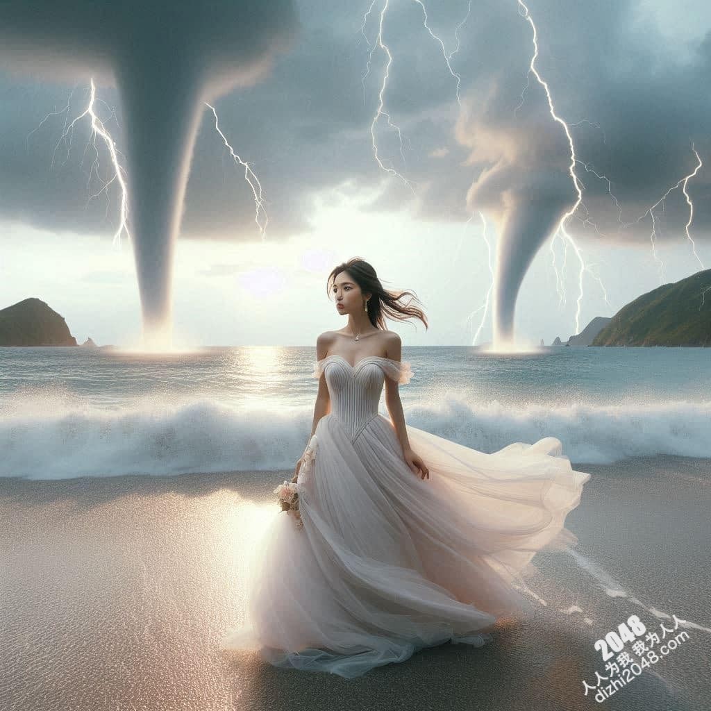 海滩上的新娘：一场暴风雨中的爱情宣言(23)