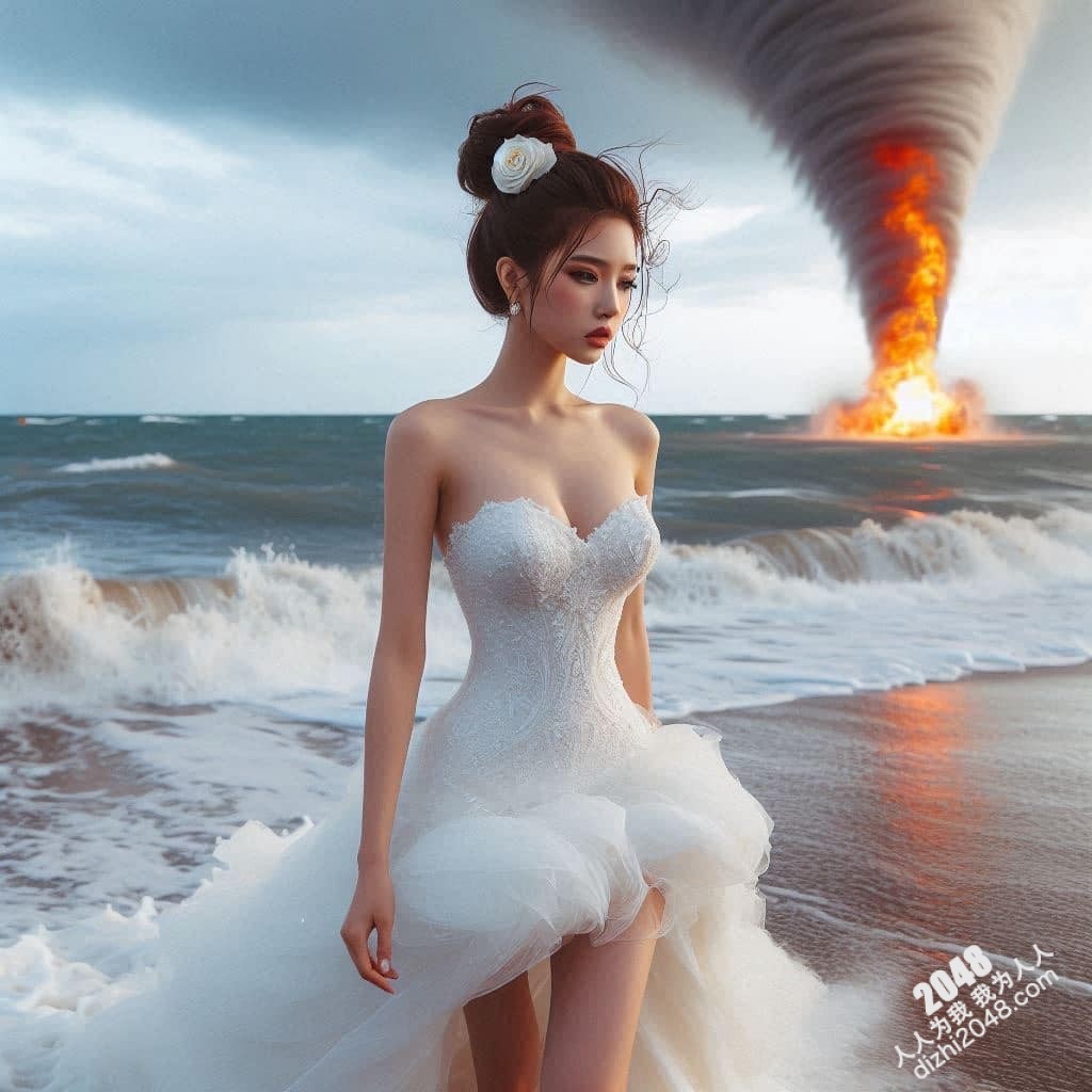 海滩上的新娘：一场暴风雨中的爱情宣言(28)