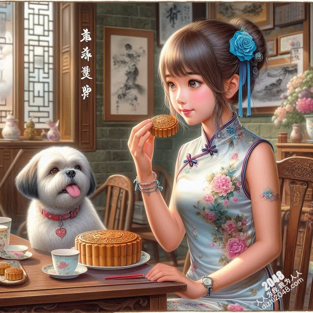 旗袍佳人，月夜私语：中秋佳节的禁忌诱惑(3)