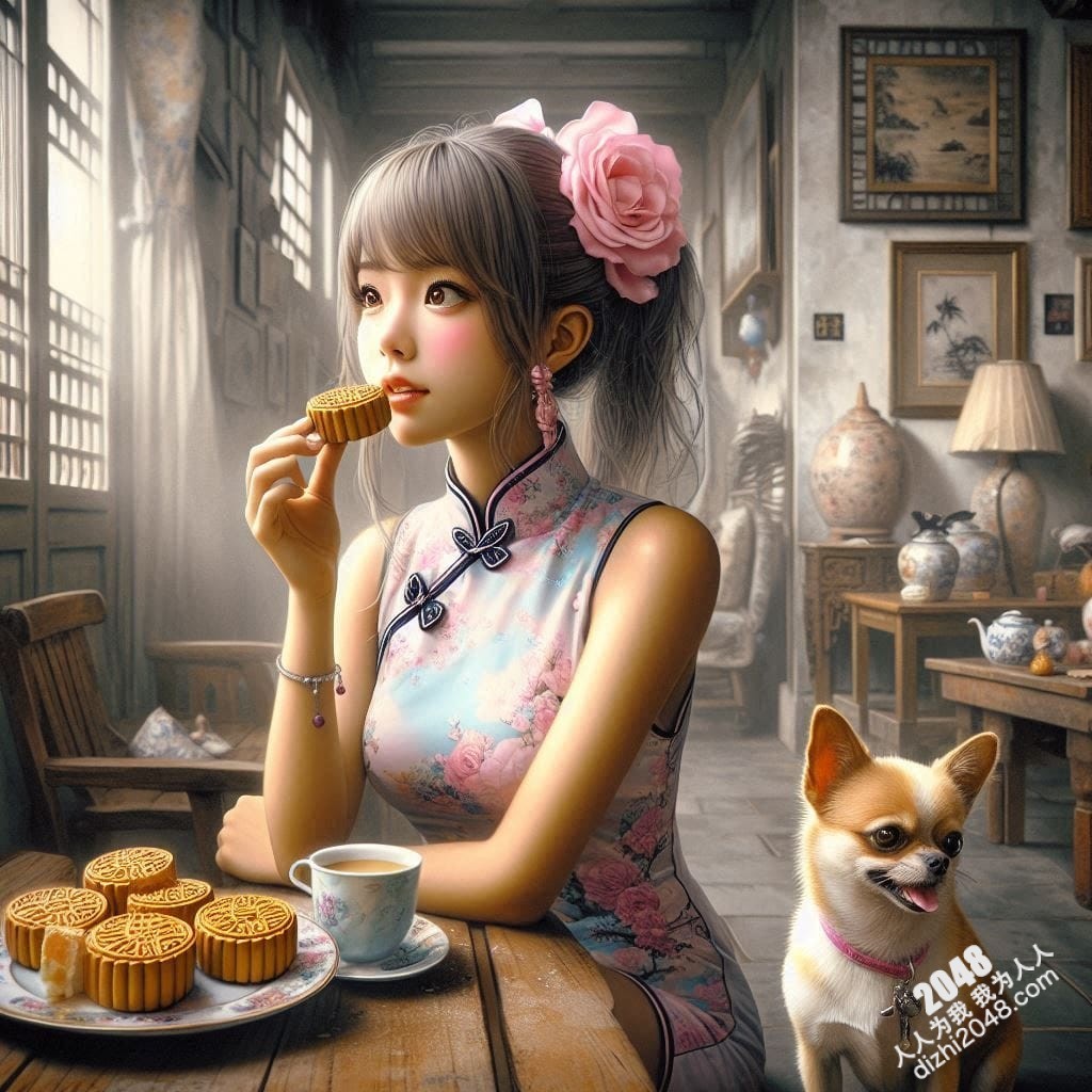 旗袍佳人，月夜私语：中秋佳节的禁忌诱惑(4)