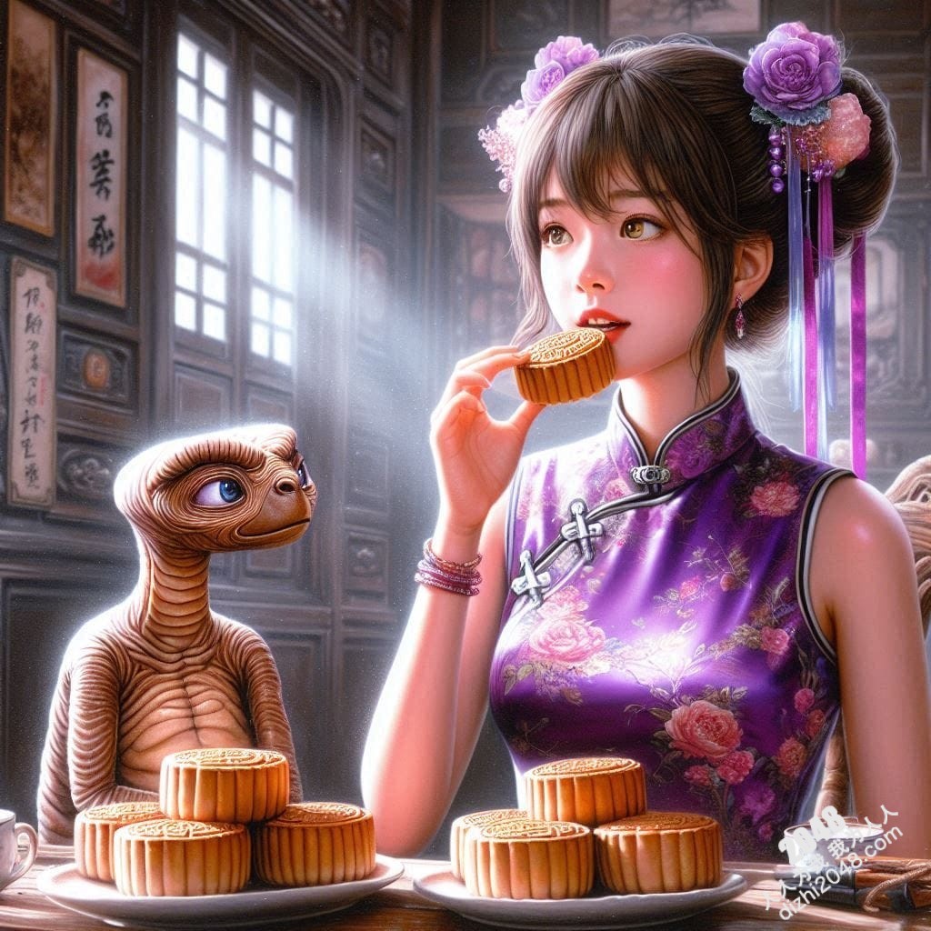 旗袍佳人，月夜私语：中秋佳节的禁忌诱惑(7)