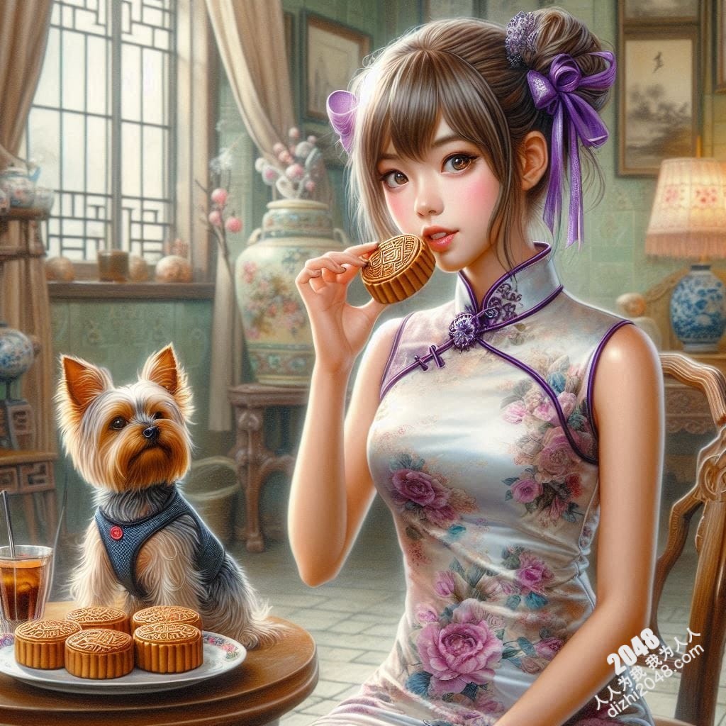 旗袍佳人，月夜私语：中秋佳节的禁忌诱惑(11)
