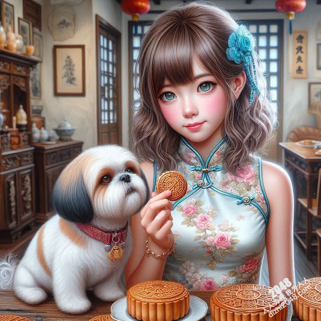 旗袍佳人，月夜私语：中秋佳节的禁忌诱惑(17)