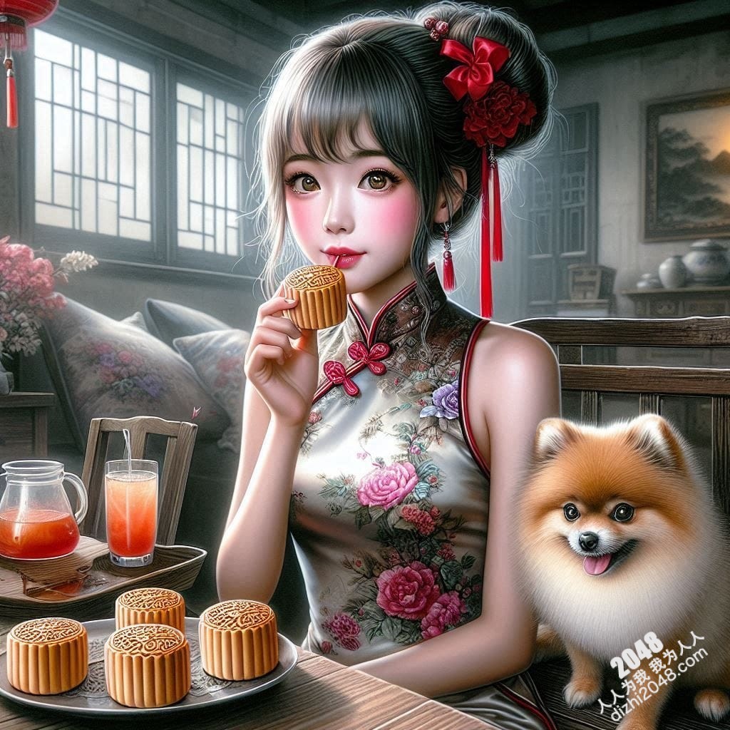 旗袍佳人，月夜私语：中秋佳节的禁忌诱惑(20)