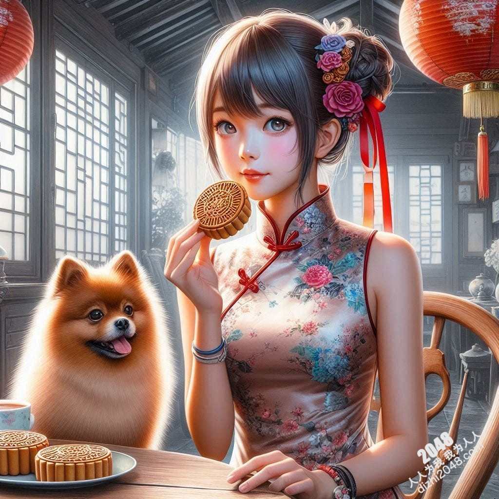 旗袍佳人，月夜私语：中秋佳节的禁忌诱惑(21)