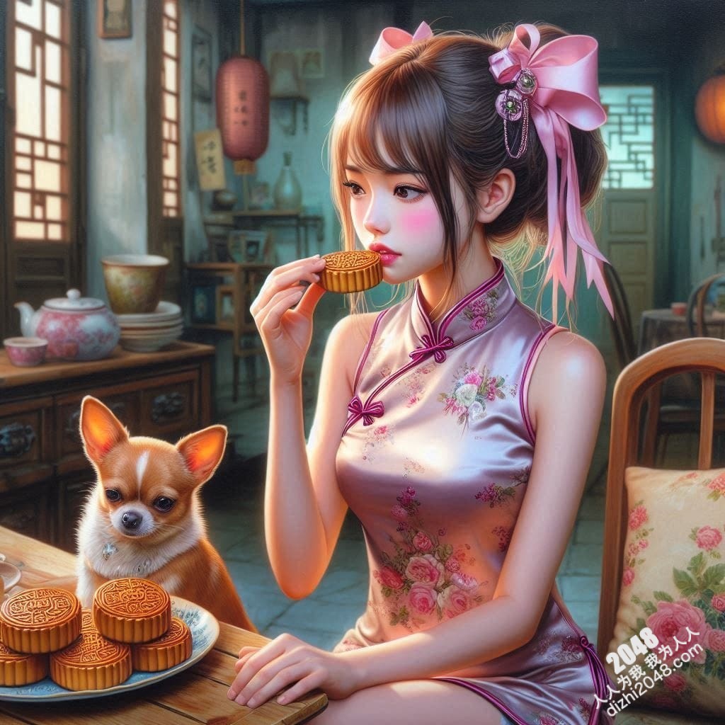 旗袍佳人，月夜私语：中秋佳节的禁忌诱惑(23)