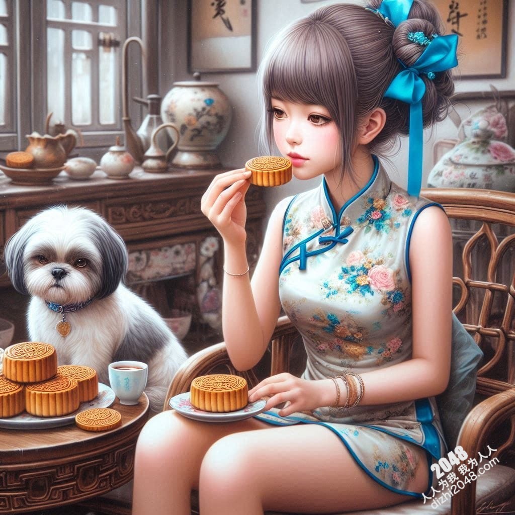 旗袍佳人，月夜私语：中秋佳节的禁忌诱惑(35)