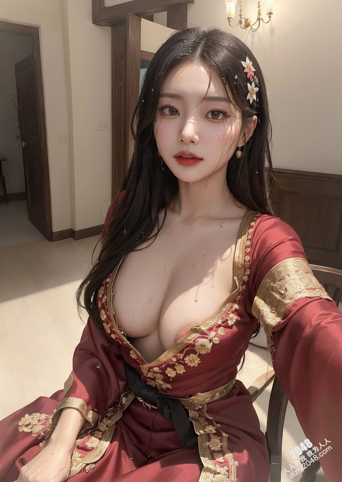 旗袍美人：古典韵味与现代性感的完美结合(10)