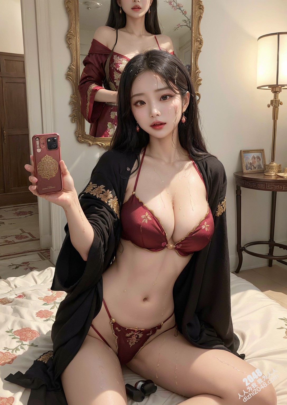 旗袍美人：古典韵味与现代性感的完美结合(43)