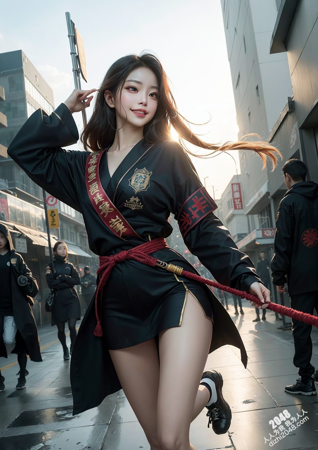 都市魅影：黑色紧身衣下的绝世尤物(18)