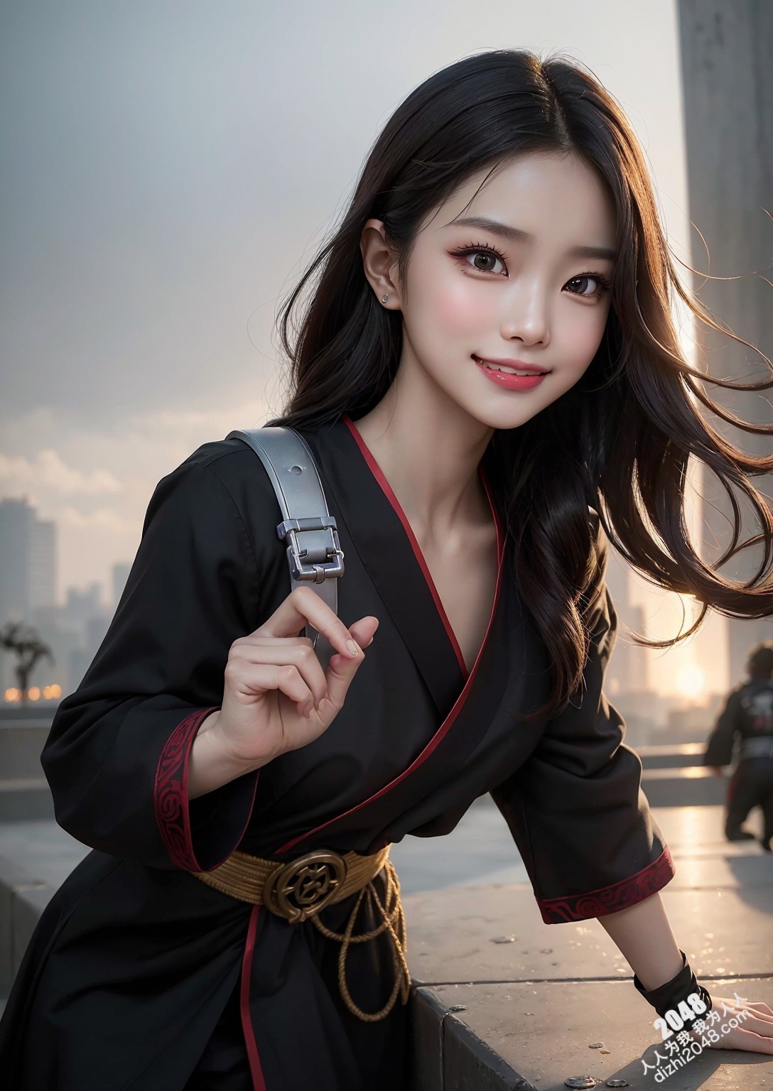 都市魅影：黑色紧身衣下的绝世尤物(19)