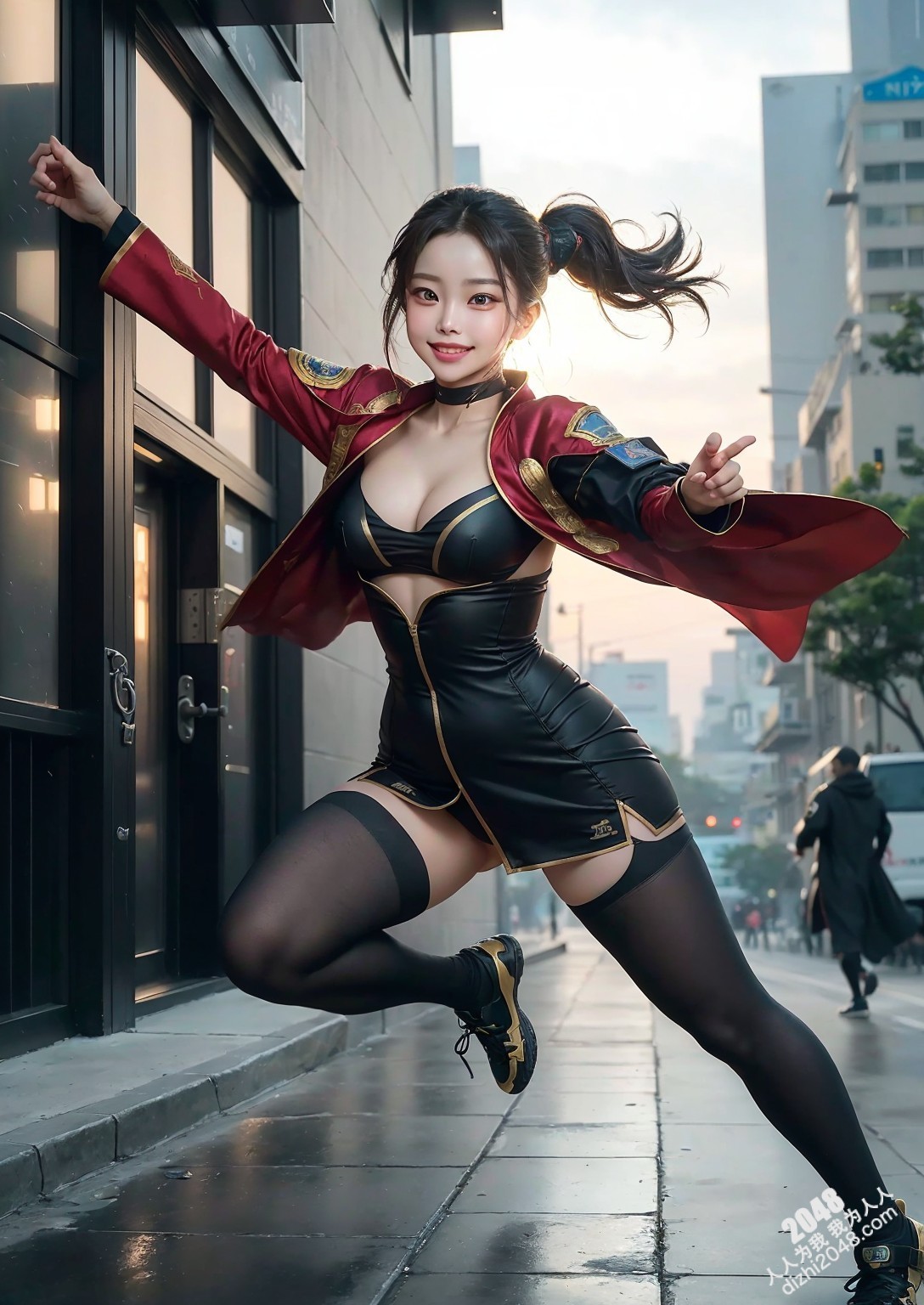 都市魅影：黑色紧身衣下的绝世尤物(20)