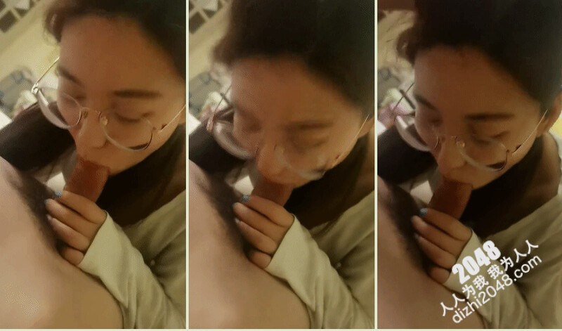 极品反差婊高颜值清纯眼镜小骚妹疯狂吞食大鸡巴口交技术一流最后激情口爆精液在口腔内转动