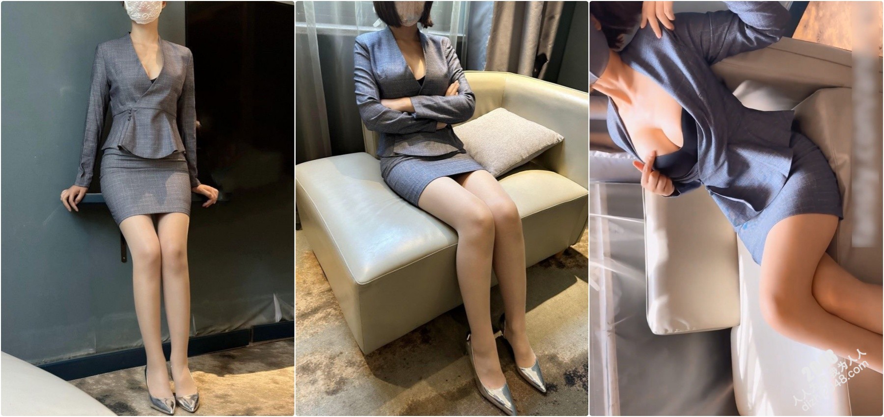 ✅优雅气质尤物御姐女神&nbsp;&nbsp;灰色LO包臀裙气质白领偷情约炮，喜欢被男人操 自己也喜欢自己这种又乖又淫贱的样子[MP4/839MB]